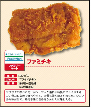 ファミチキ　ファミリーマート